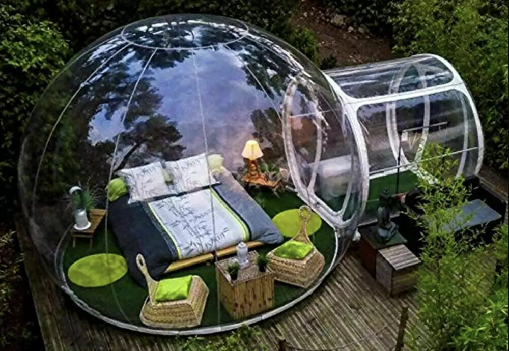luxury bubble tent