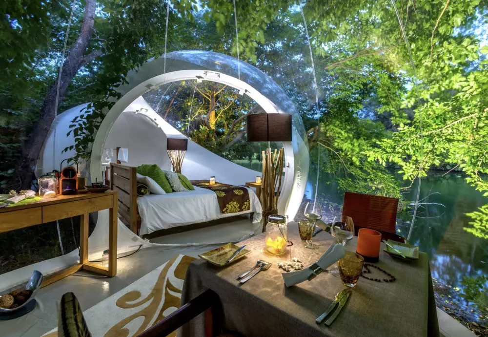 bubble transparent camping tent